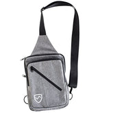 Shield Your Body SYB Sling Bag backpack with adjustable strap, sleek design, and multiple compartments for everyday use.