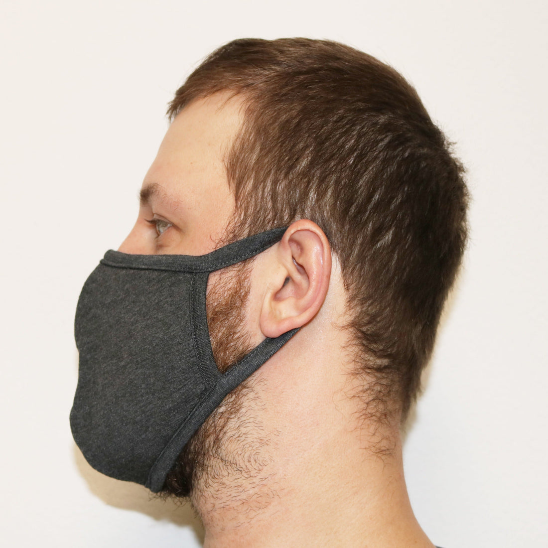 Bamboo X Large Triple Layer Breathable Face Mask by Spun Bamboo, natural, silky soft, and ultra comfortable for everyday wear.