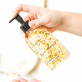 Pretty Farm Girl Bare Flower fragrance-free body oil bottle, natural health and beauty product for nourishing skin.