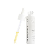 BEAUTOLOGY LAB Skin Hack Detox Face Oil in a glass dropper bottle, showing the nourishing face oil for skin detox and revitalization.