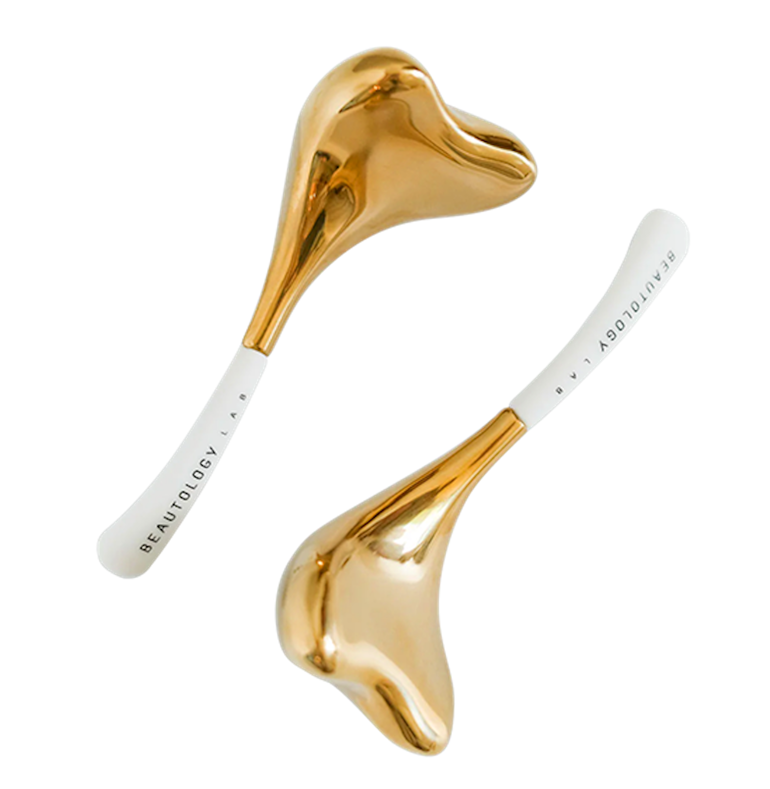Golden Cryo Toning Tools from BEAUTOLOGY LAB, featuring sleek, professional skincare tools for facial and body contouring.