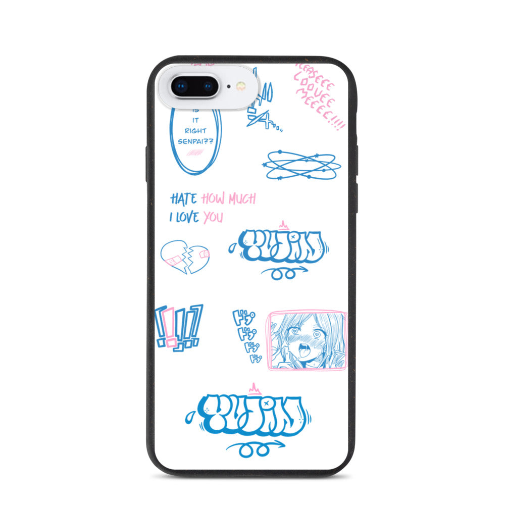 Notice Me Biodegradable iPhone Case