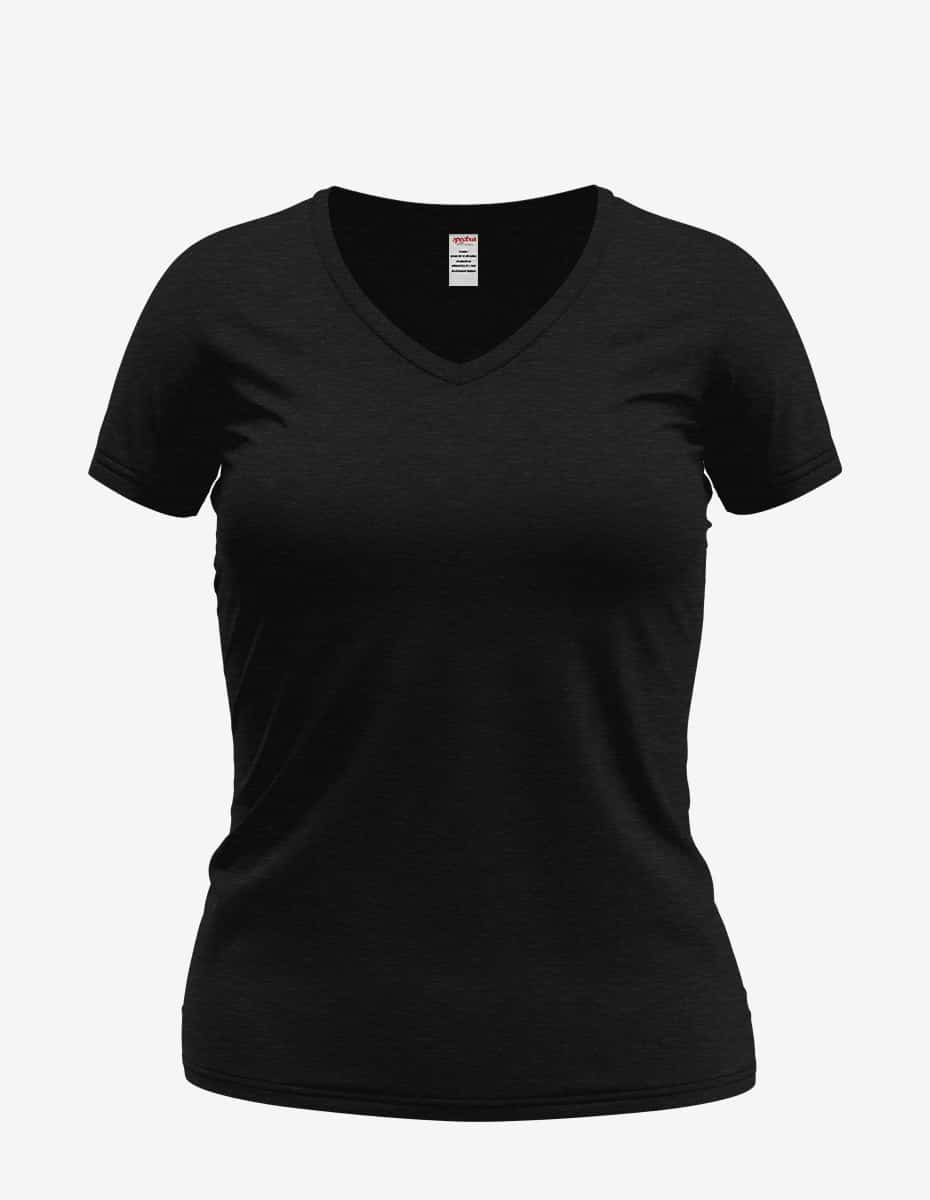 Black Wonder V-Neck women&