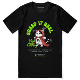 Yūjin Clothing Creep It Real cat T-Shirt featuring a spooky-themed design and comfortable fit, perfect for cat lovers.