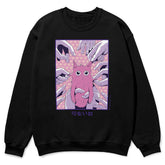 Yūjin Clothing Lovely Cat sweatshirt featuring a cute cat design on soft fabric, perfect for casual wear.