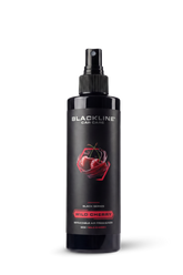 Blackline Car Care Blackline® 8oz Wild Cherry car air freshener hanging in a vehicle interior.