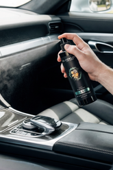 Blackline Car Care BLACKLINE® 8oz air freshener for cars, showing the sleek bottle with fresh scent label.