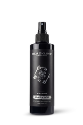 Blackline Car Care Blackline® 8oz Dark Ice car air freshener hanging in a vehicle interior, freshening the car with a dark ice scent.