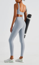 Blackout Barbell Koa Legging in Comet with sleek fit and vibrant pattern, designed for active wear and comfort.