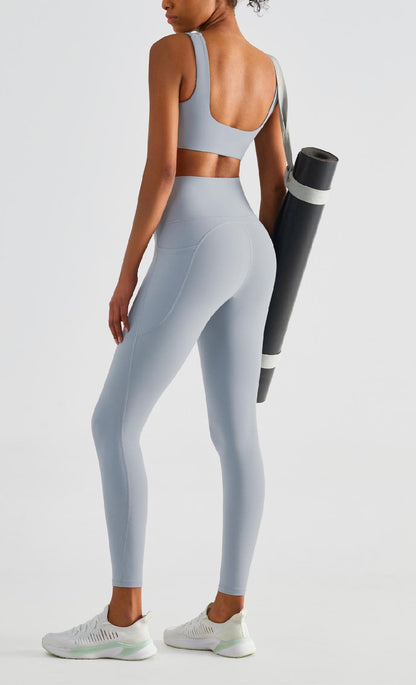 Blackout Barbell Koa Legging in Comet with sleek fit and vibrant pattern, designed for active wear and comfort.