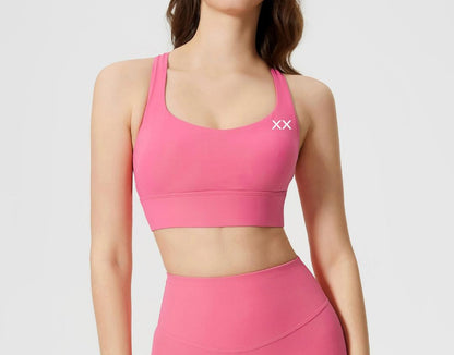 Blackout Barbell Ryla Bra featuring smooth fabric, supportive design, and adjustable straps for comfortable fit.