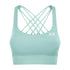Mint Ryla Bra by BLACKOUT BARBELL featuring soft fabric, adjustable straps, and a sleek, modern design.