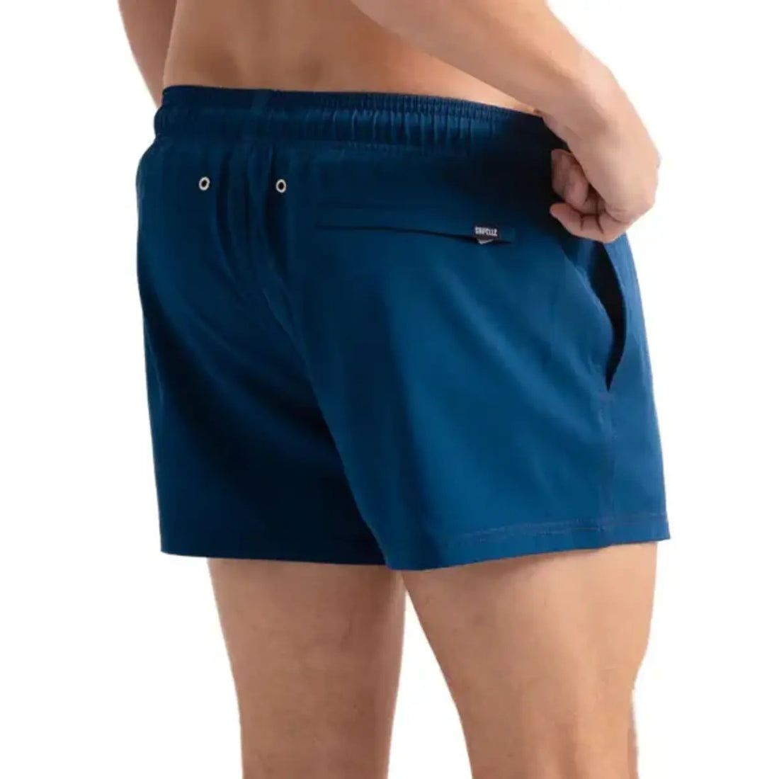 Men’s Premium Compression-Lined Hybrid Shorts – Blue Sapphire