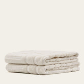 Soft Capri Australian Cotton Bath Towel by Italic, showcasing plush, absorbent fabric in a neutral color for home use.