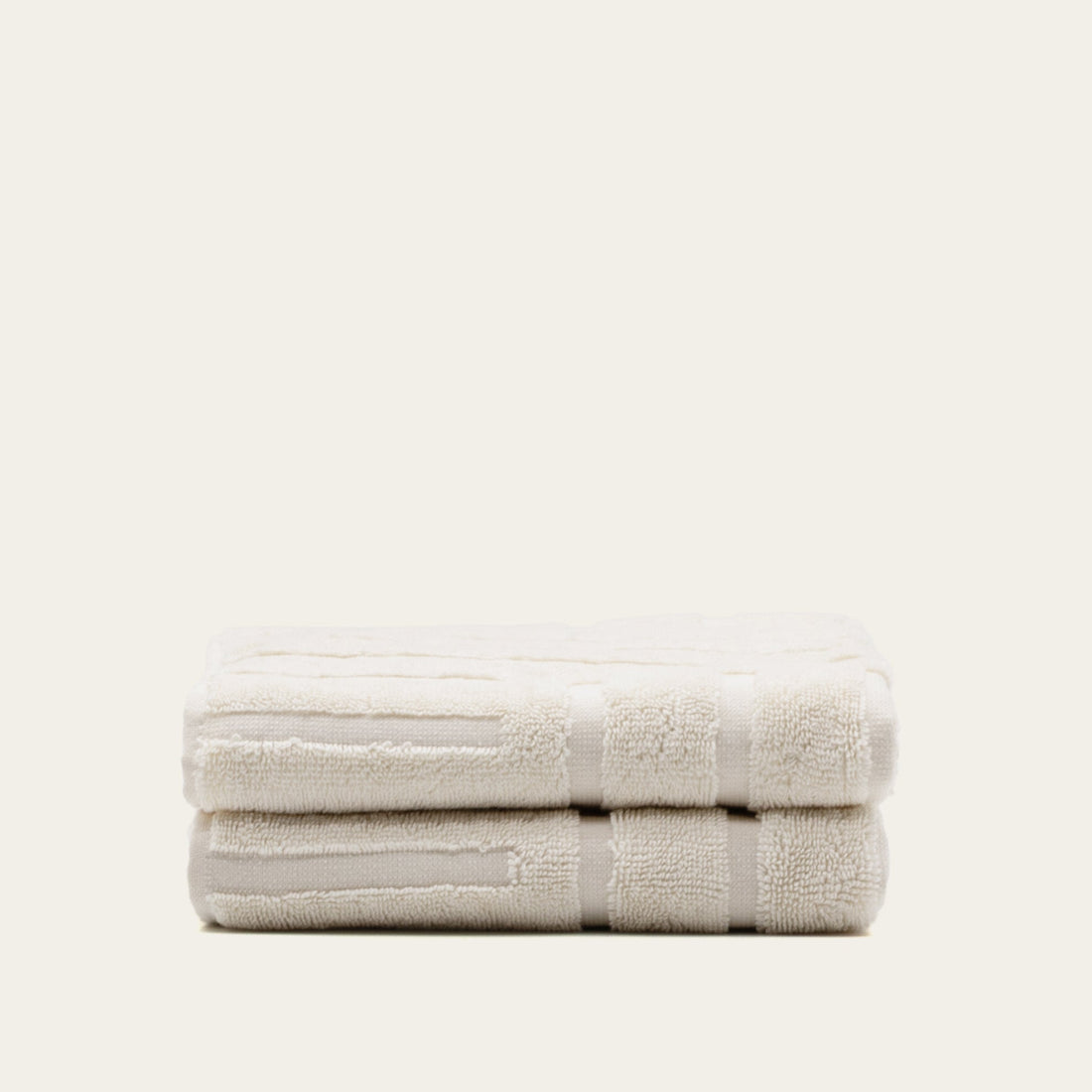 Italic Capri Australian Cotton Bath Hand Towel with soft, absorbent cotton fabric, shown draped for a cozy, luxurious look.