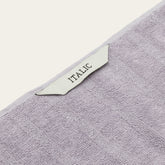 Lavender Capri Australian Cotton Bath Towel with looped texture from Italic, showcasing soft, plush fabric for home use.