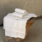 Set of Italic Sorrel Australian Cotton Towels in Capri standard size, soft and absorbent with a clean, modern design.