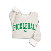 PowerPlay Pickleball mineral sweatshirt by Fitkitty Culture, women&