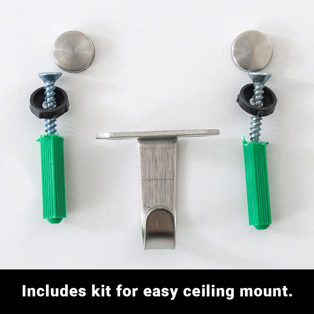 Ceiling-mount kit for Shield Your Body SYB Faraday Bed Canopy, designed for home and garden EMF protection.