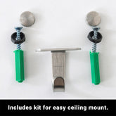 Ceiling-mount kit for Shield Your Body SYB Faraday Bed Canopy, designed for home and garden EMF protection.