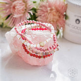 Set of four jewelry bracelets from Conscious Items featuring change and transformation-themed designs, perfect for meaningful jewelry.
