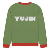 Yūjin Clothing Christmas Hater Cat sweatshirt featuring a cozy, festive design with a cat graphic on a comfortable fabric.