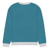 Yūjin Clothing Future Warrior knitted sweatshirt featuring a stylish design, soft fabric, and comfortable fit for casual wear.