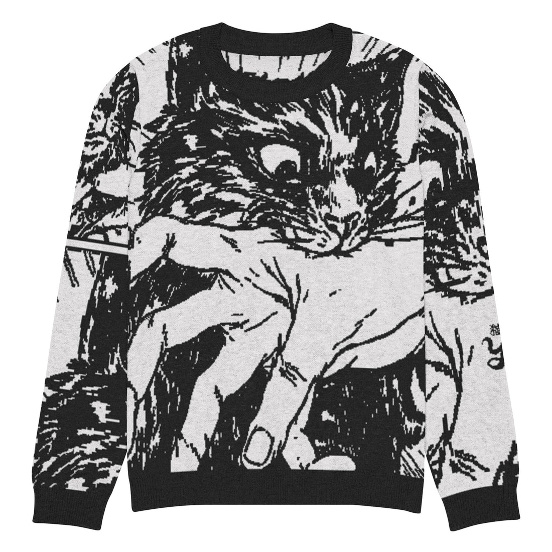 Sudden Attack Knitted Sweatshirt