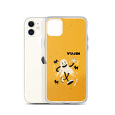 Yūjin Clothing Halloween Ghost iPhone® case featuring a spooky ghost design on a protective phone cover.