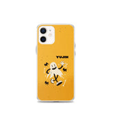 Yūjin Clothing Halloween Ghost iPhone® case with spooky ghost design on sleek protective cover for iPhone.