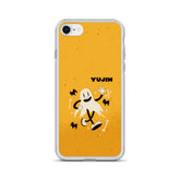 Yūjin Clothing Halloween Ghost iPhone® case featuring a spooky ghost design on a protective phone cover.