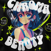 Yūjin Clothing Chroma Beauty T-Shirt featuring vibrant colorful design, soft fabric, and casual fit for everyday wear.