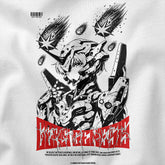 Genesis Anime T-Shirt by Yūjin Clothing featuring a vibrant anime-inspired design on soft, comfortable fabric.