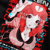 Yūjin Clothing Heartbreak T-Shirt featuring a graphic design on soft fabric, casual fit, perfect for everyday wear.