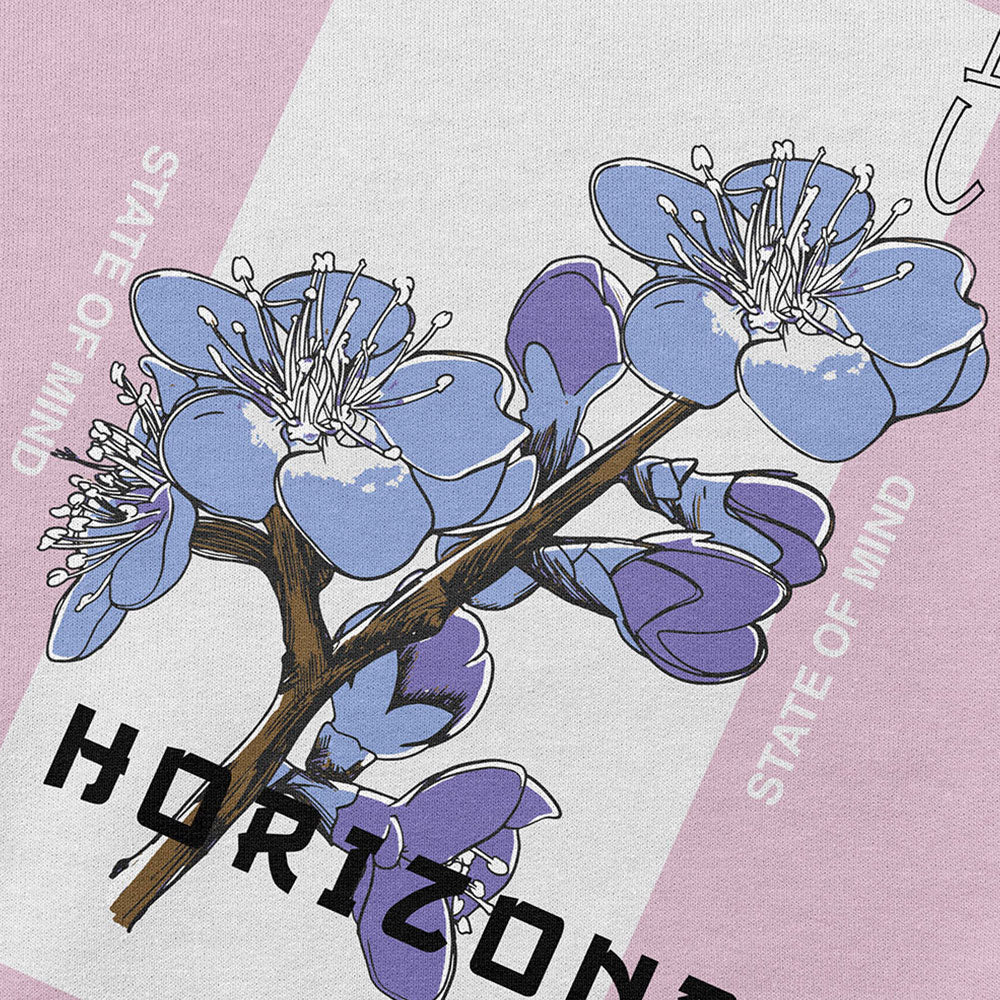 Yūjin Clothing Horizons Hoodie showing a cozy, stylish hoodie with a modern design and comfortable fit.