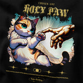 Yūjin Clothing Holy Paw T-Shirt featuring a graphic print of a sacred paw design on a comfortable casual shirt.