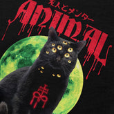 Dark animal sweatshirt by Yūjin Clothing featuring a detailed animal graphic on soft fabric.