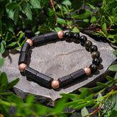 Born to Thrive copper bracelet of power by Conscious Items, featuring a sleek, polished copper design for strength and style.
