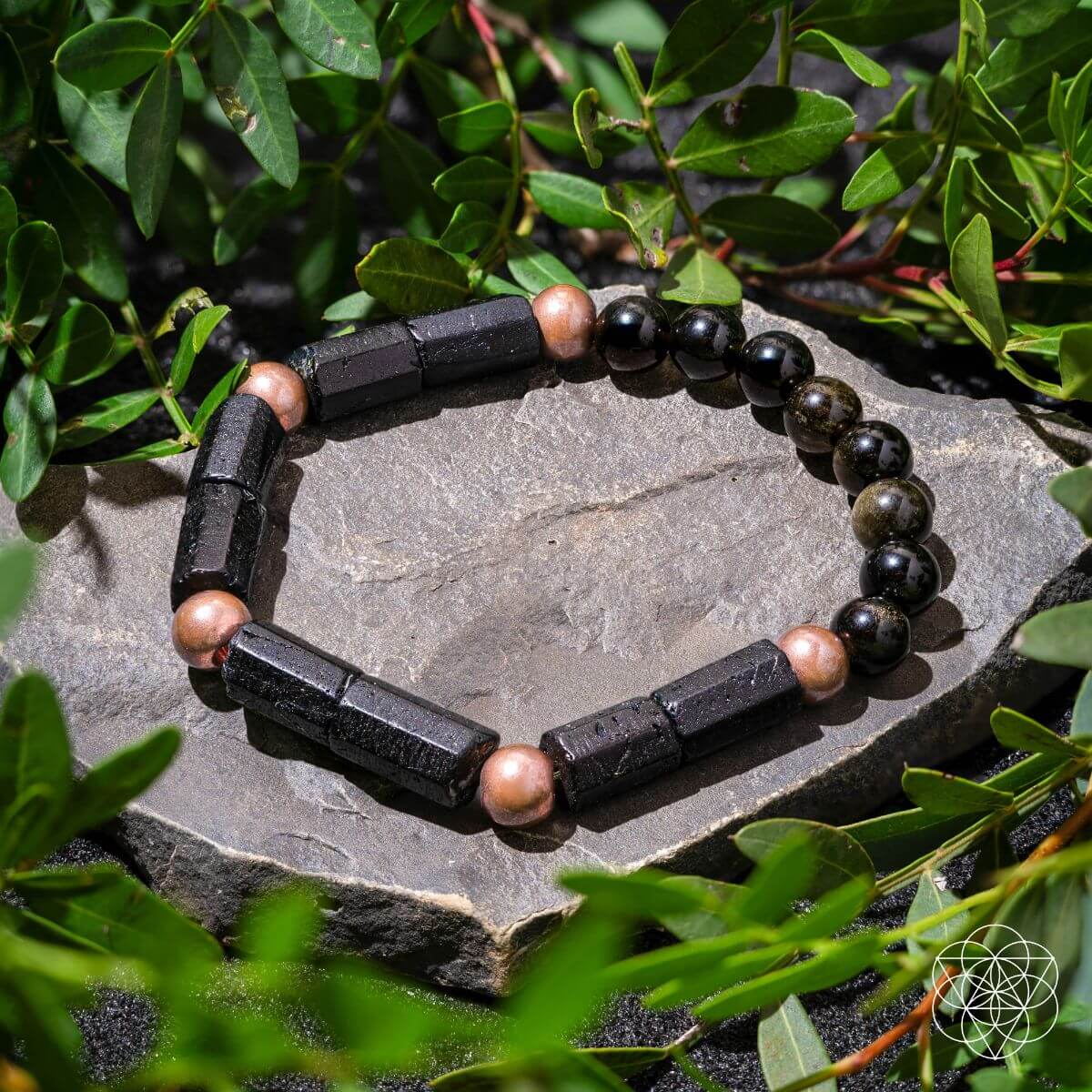 Born to Thrive copper bracelet of power by Conscious Items, featuring a sleek, polished copper design for strength and style.