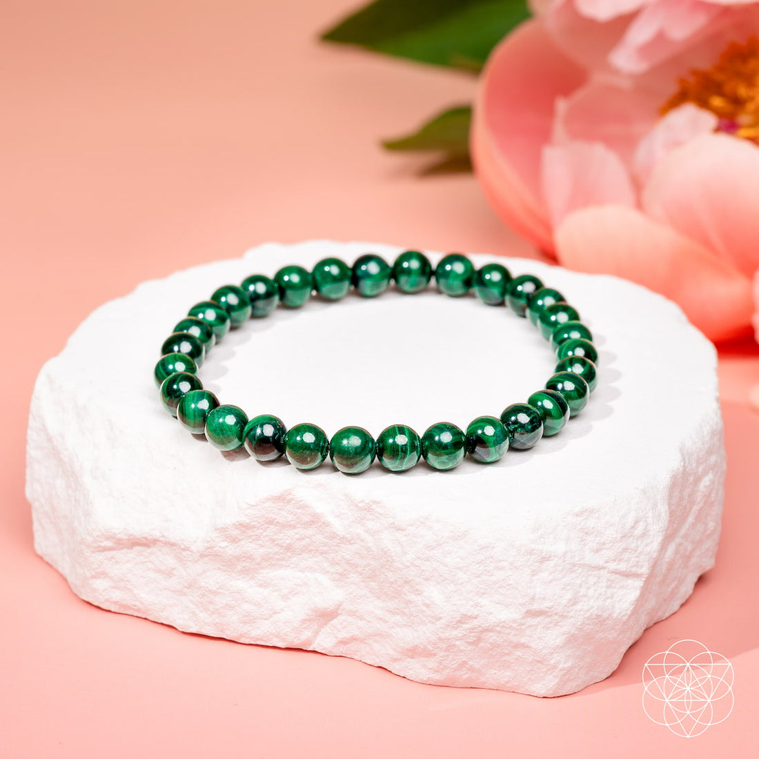 Conscious Items The Anxiety Bracelet with 6mm beads, showcasing a stylish and calming accessory for emotional well-being.