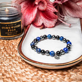 Conscious Items Energy-Shield Bracelet with sleek design and adjustable band, made to promote positive energy and protection.