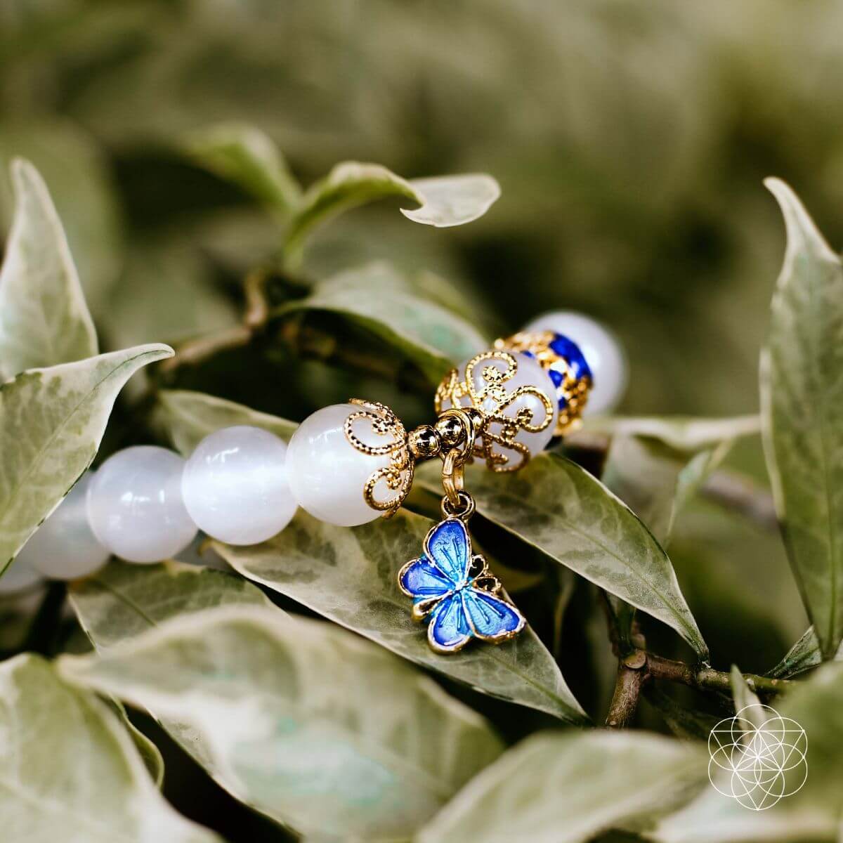 Conscious Items Spiritual Growth Bracelet featuring beads and charms designed to inspire mindfulness and personal development.