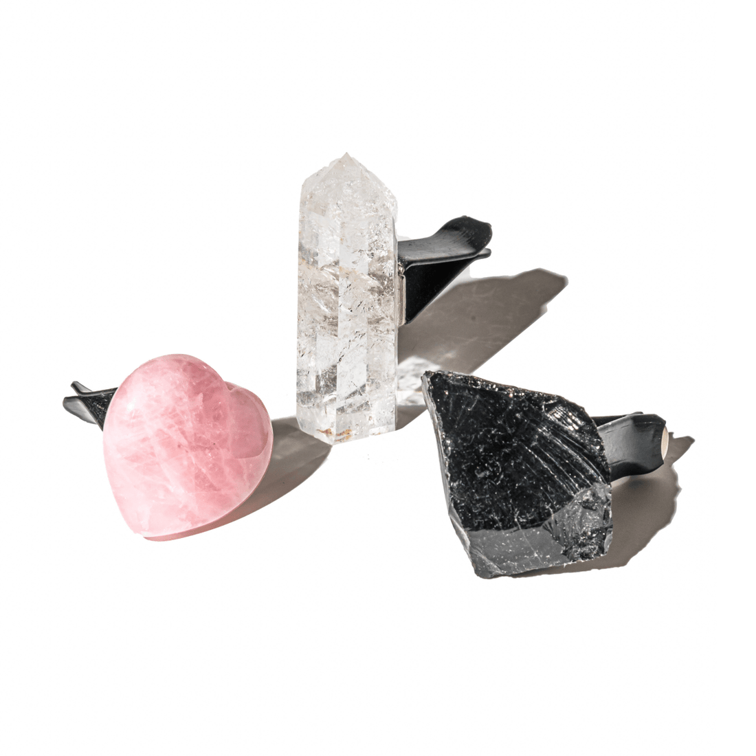 Conscious Items Spiritual GPS Guardian Car Crystal Kit with various healing crystals for protection and positive energy in the vehicle.