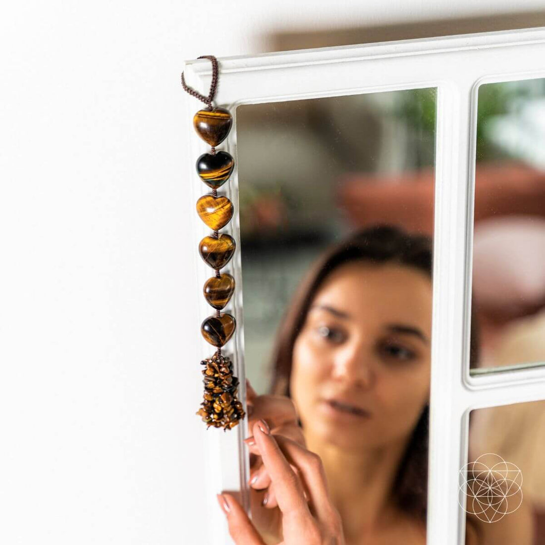 Decorative Protection Tassel by Conscious Items, a stylish home decoration featuring a colorful tassel for aesthetic appeal.