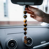 Decorative tassel from Conscious Items, featuring vibrant colors and intricate details, ideal for home decoration and enhancing interior style.