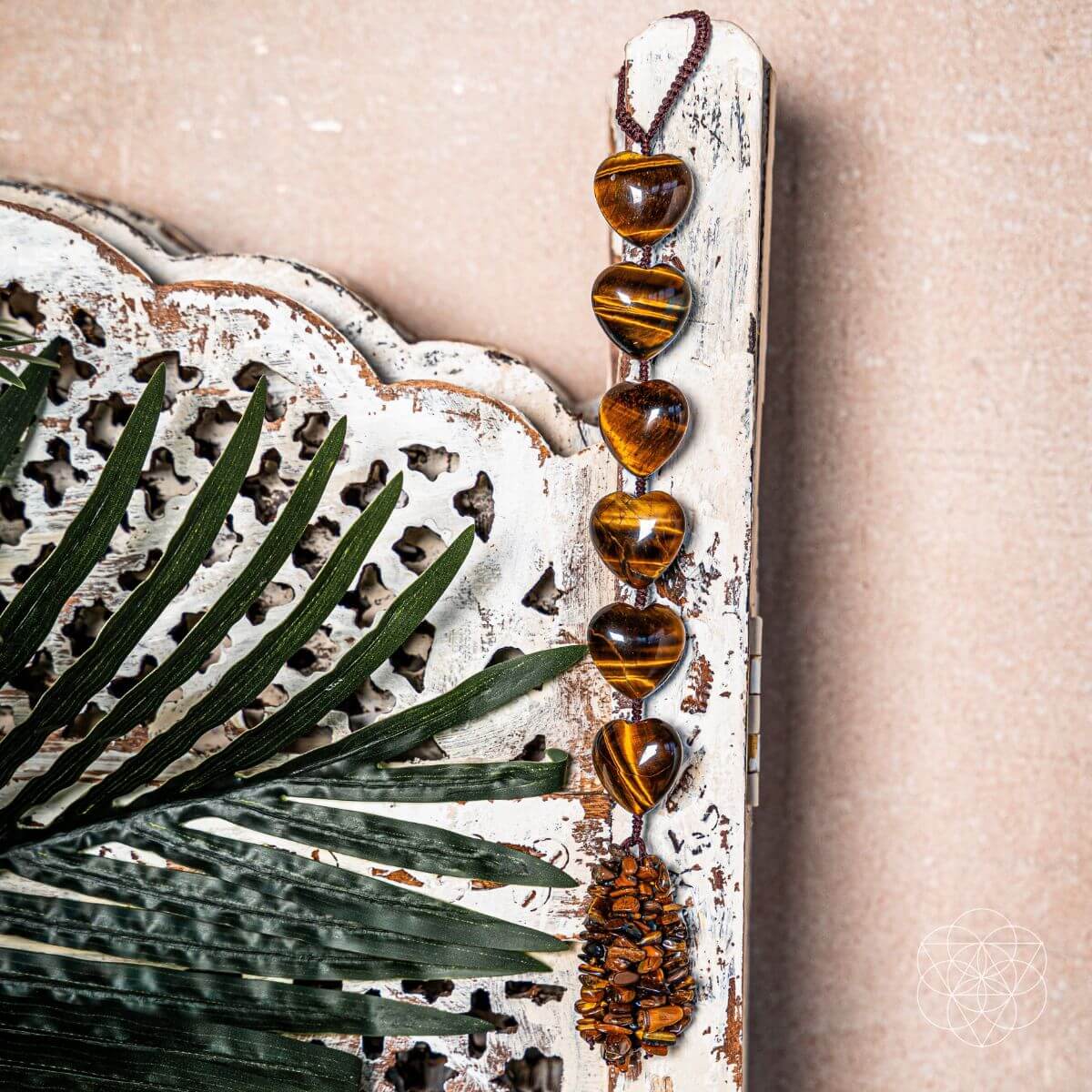 Decorative tassel from Conscious Items, The Protection Tassel, used as a stylish home decoration accessory.