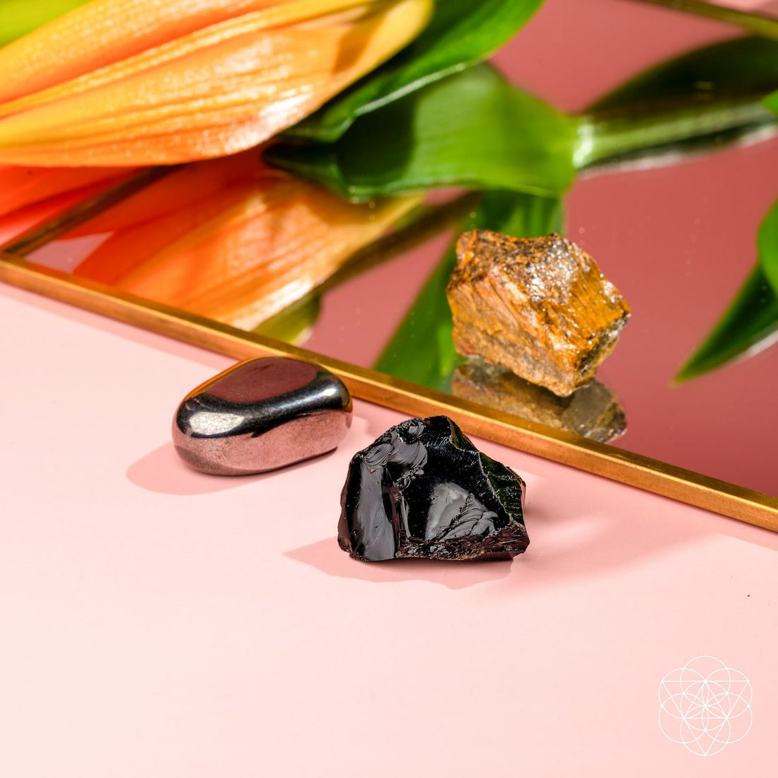 Decorative home protection trio set by Conscious Items featuring three stylish protective ornaments for home decor.