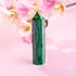 Malachite phoenix sculpture from Conscious Items, a unique home decoration symbolizing transformation and renewal.