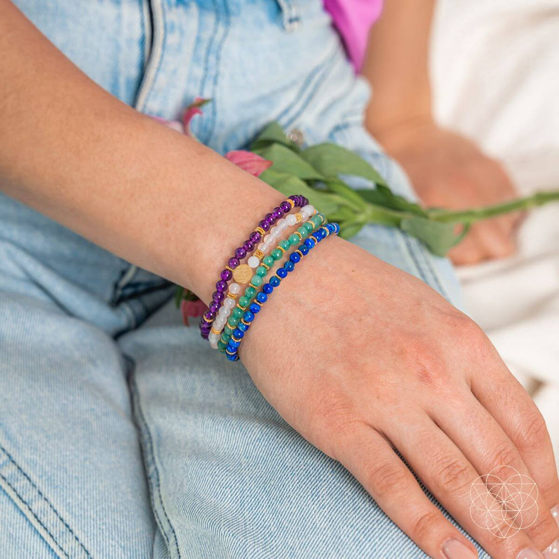Set of four jewelry bracelets from Conscious Items&