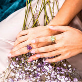 Set of anti-stress rings by Conscious Items, featuring smooth, colorful rings designed to promote relaxation and stress relief.